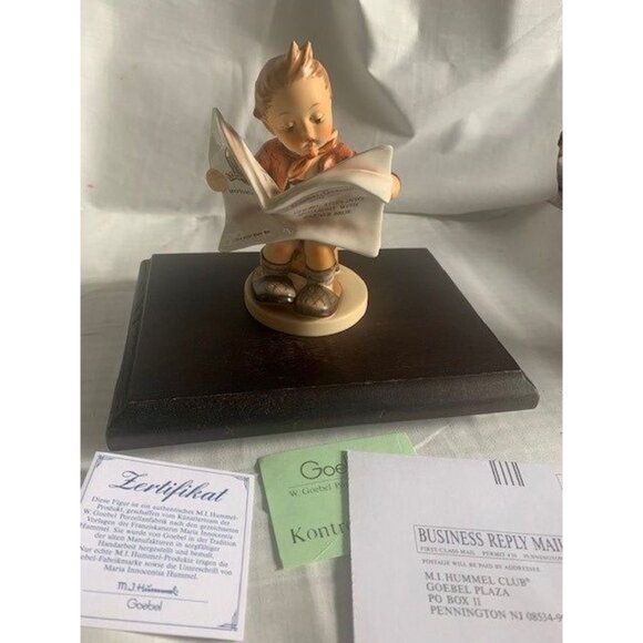 Hummel Latest News Looney Tunes figure 184 5" with box - Picture 11 of 11
